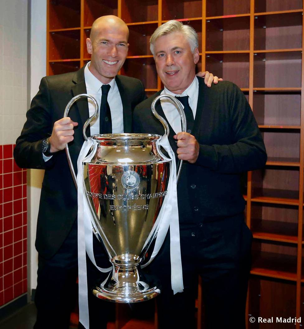 RealGomezRM's tweet photo. Que vuelva Ancelotti. Y cuando se vaya, que vuelva Zidane. Y cuando se vaya, que vuelva Ancelotti. Y así hasta el fin de nuestros días. https://t.co/9TYYIryiGJ