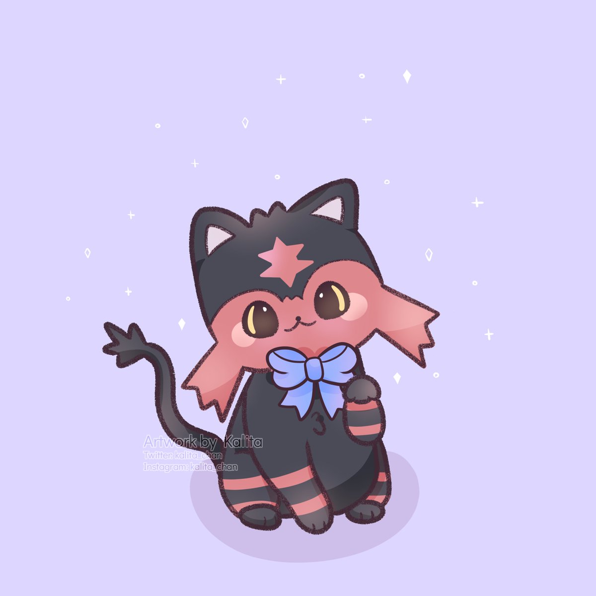 kalita_chan's tweet photo. Today is Monday! On mondays we celebrate our beloved starters 💖
🥰🔥Today it's Litten's turn 🔥🥰
Try to guess what pokemon will be posted next monday! ;3 
#Litten #Pokemon #StarterModay https://t.co/GpgyjILINc