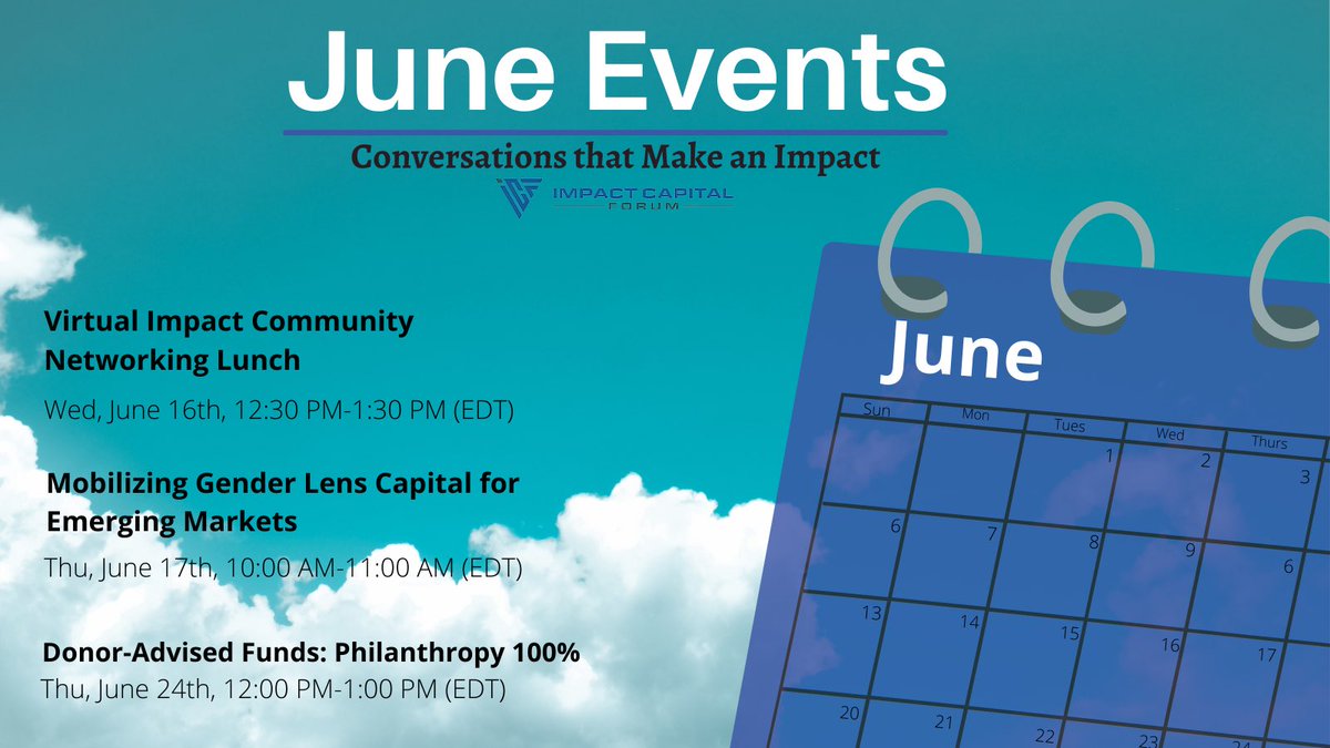 Impact Capital Forum tweet media