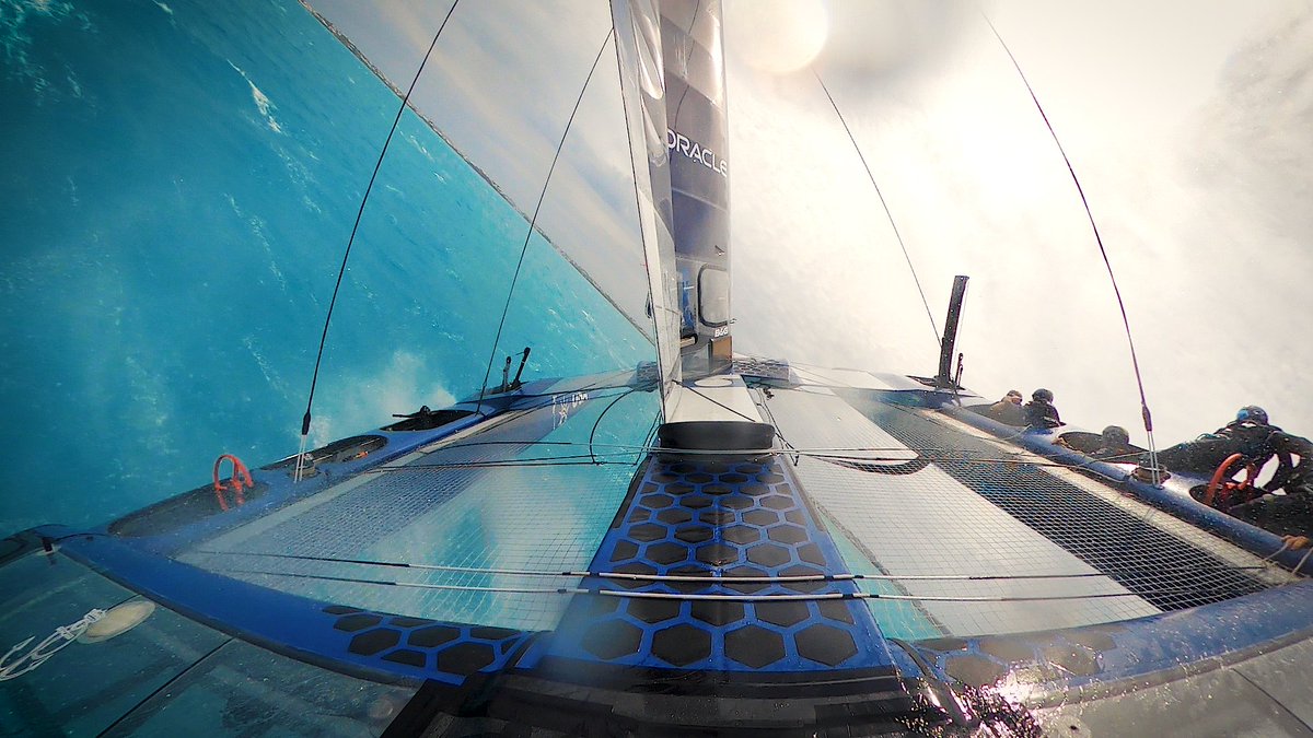 No, your phone isn't sideways😅

<a href="/GoPro/">GoPro</a> photo of the week, shot on the #GoProHERO9 📷

#SailGP #PoweredbyNature #GoPro