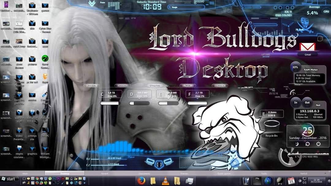 lordbulldog's tweet photo. Hi guys just been looking at all the different windows themes and set ups I've had over the years any one want to show their own?
What ever desktop I think is the best will win a random steam key good luck :) #sharedesktop #GiveawayAlert #windowstheme #ContestAlert https://t.co/4wSgAOsfgc
