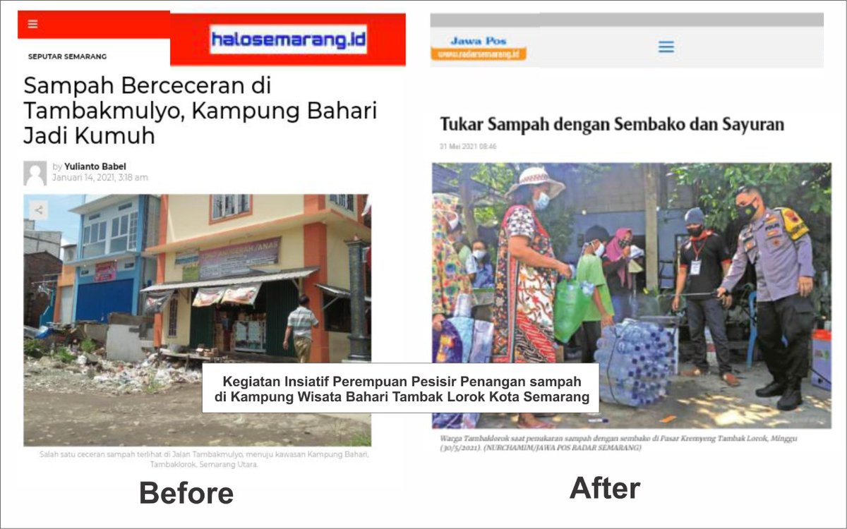 Knti_Semarang's tweet photo. Upaya Insiatif Perempuan Pesisir Tambak Lorok dalam mengatasi sampah di perkampungan.
#KNTI #KPPI #KotaSemarang https://t.co/iqoWuRB1OZ