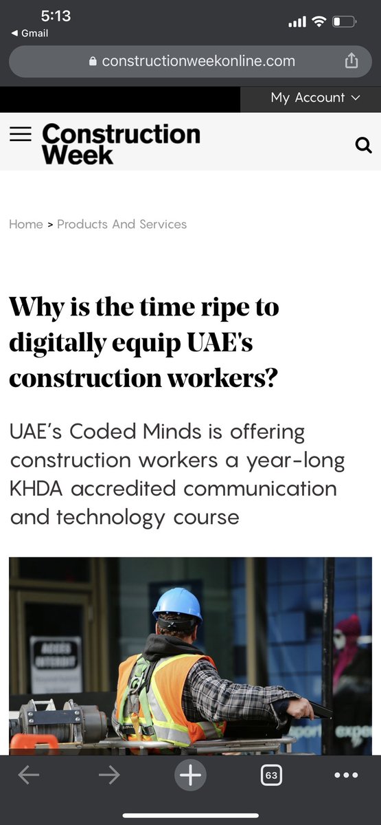 AmnaKhaishgi's tweet photo. #CodedMinds UAE proud to present an excellent education initiative for our workers.  

https://t.co/DoiX02ddK6

￼Lets spread the message and help our workers to build their dreams.... @OmarFarooqui https://t.co/VuCdZD4yr4