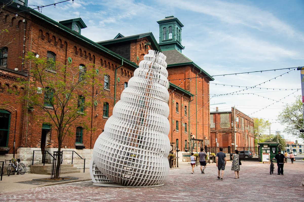 The Distillery District tweet media