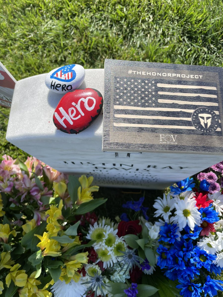 This is Memorial Day.  Honor and Remember at Arlington National Cemetery~ Section 60 PFC Justin Davis