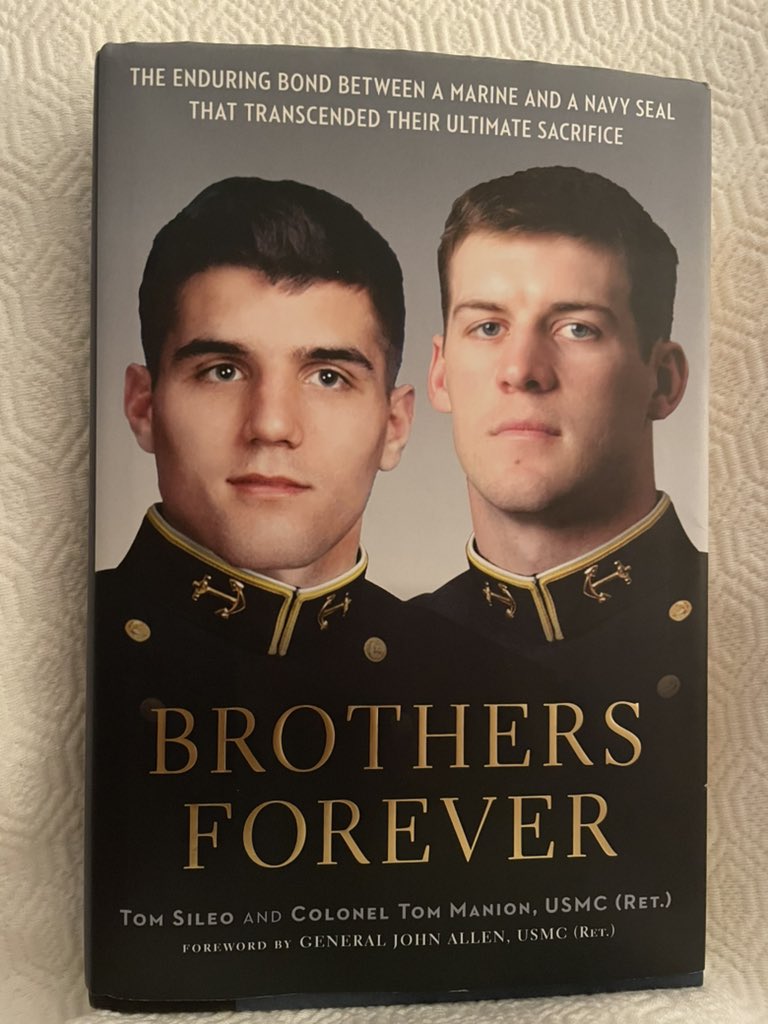 Very fitting that I finished this incredible master piece on Memorial Day. My only regret is not knowing more about Travis and Brendan sooner. Count me in for this years <a href="/B_LFoundation/">Brendan Looney Fnd.</a> golf outing if <a href="/amplo_joe/">JoeAmplo</a> remembers to send me an invite.