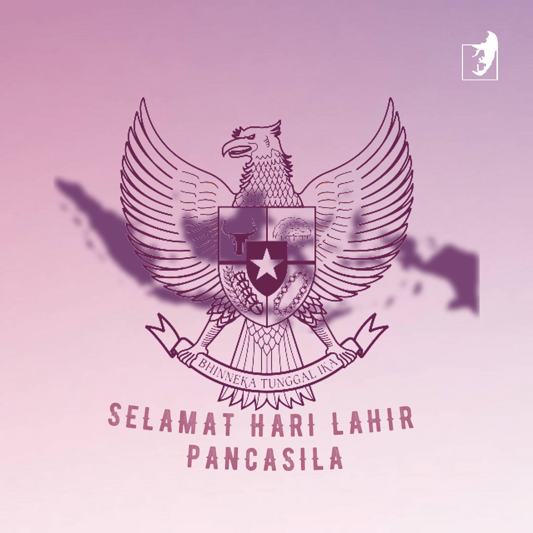 Selamat Hari Lahir Pancasila, 1 Juni 2021.

Semoga nilai-nilai luhur Pancasila senantiasa menjadi pedoman kita dalam hidup berbangsa dan bernegara.