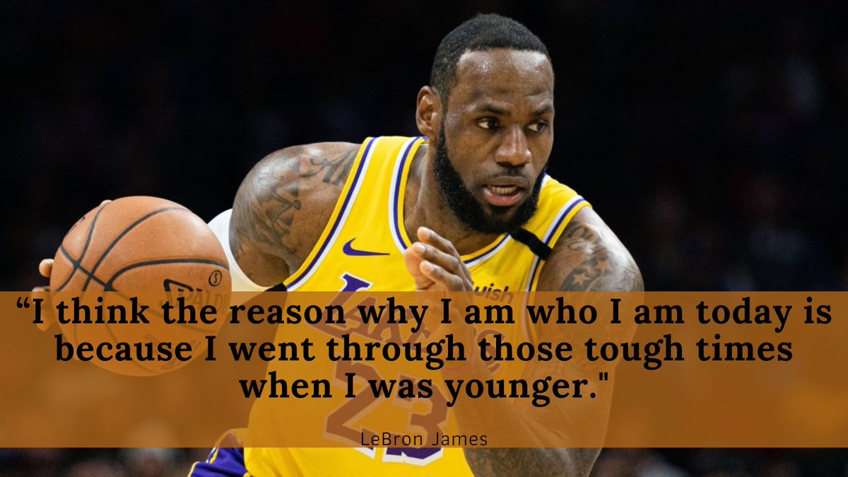 Sports Gigs on Twitter " LeBron has faced plenty of hard times, LeBron has sports to thank for