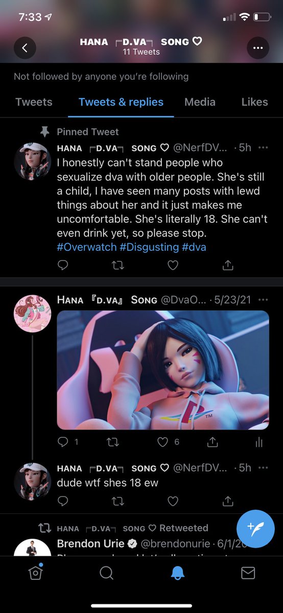 😒 I get what people mean by this but I hate how my account is the one that gets hit for this. 

This is a person who took a good portion of things from my account. But whatever. Like my dva is aged up. Good for you not knowing that my dva is an independent portrayal