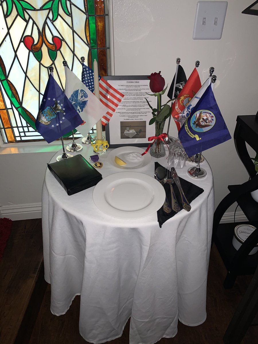 pwf2150's tweet image. lanesboroamericanlegion.org/pow-mia-table-… #FallenComradeTable #rememberthefallen
