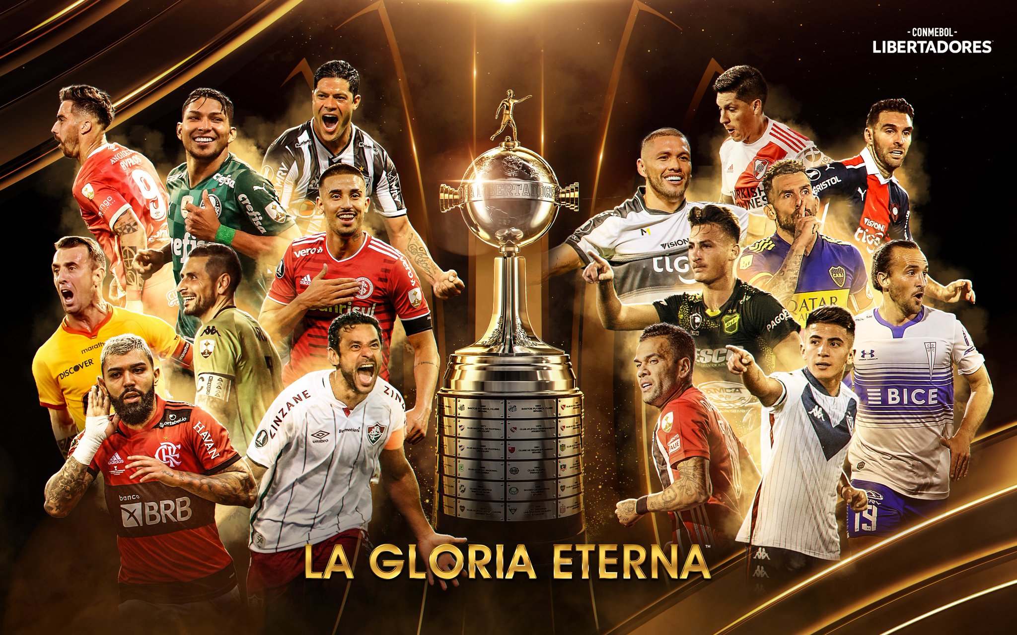 CONMEBOL Libertadores on X: 🤩🏆⚽ The #Libertadores returns! The quest for  #GloriaEterna in 2⃣0⃣2⃣1⃣ starts tonight!  / X