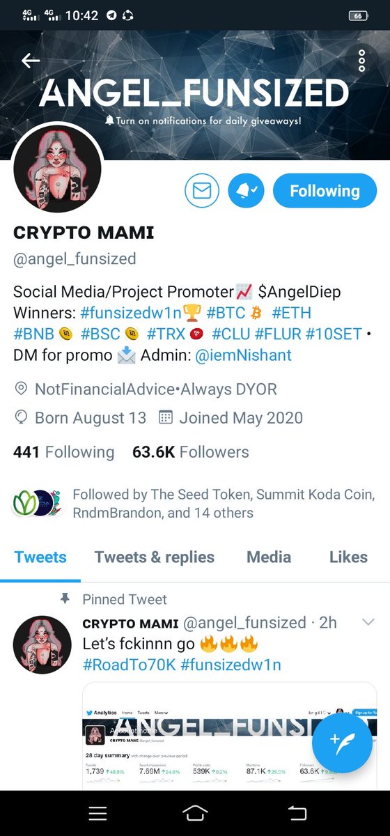 JosuaSayo's tweet photo. @angel_funsized @CoinKoda @Kceoda Hope to win this one.🙏 https://t.co/p6glZgfN2g