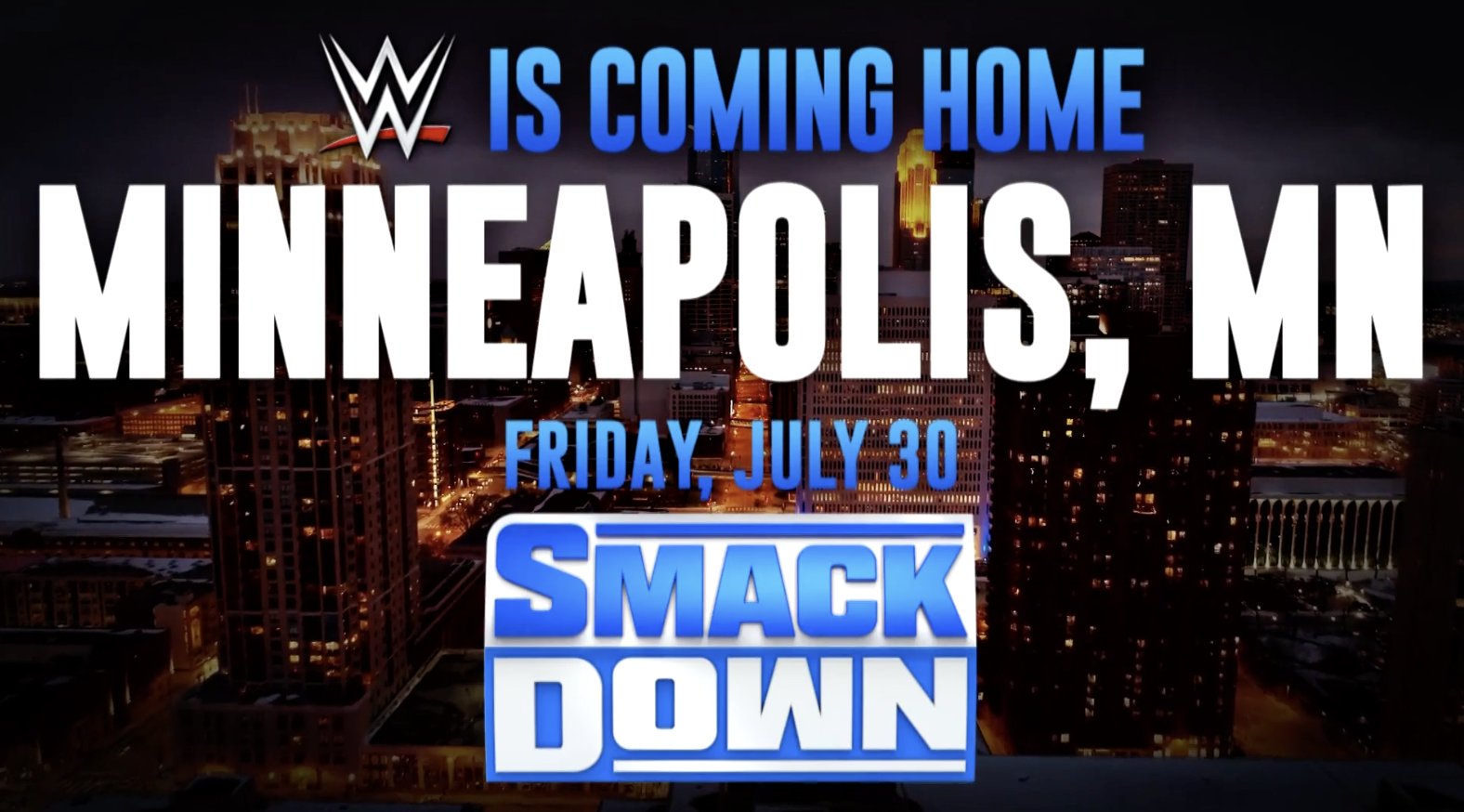 WWE on Twitter "MINNEAPOLIS! KANSAS CITY! CLEVELAND! WWE is coming