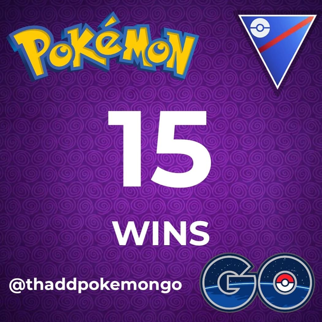 thaddpokemongo's tweet photo. 15 WINS #GBL Season 8 with #Medicham leads! #GOBattle #PokémonGO #GreatLeague
📺https://t.co/py4NTvYpfy
Top 3 Meta Pokémon in Great League
Team
XL Medicham
Shiny Azumarill
100% IV Galarian Stunfisk
#PokémonGOBrasil #PokémonBrasil #Azumarill #ShinyPokémon #ShinyAzumarill https://t.co/B1SnFIbSsf