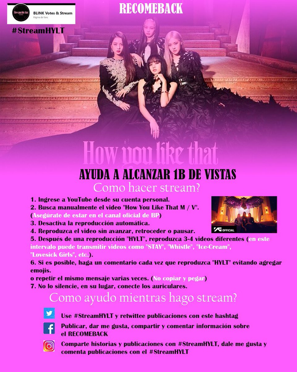 StreamBlink's tweet photo. QUEDAN 26 DIAS!!!! 💗
NOSOTROS PODEMOS BLINKS!!!!
#StreamHYLT #BLACKPINK #BLINK 
.
.
.
.
.
.
.
https://t.co/ewaHpF66Rh
https://t.co/SNTdyX61E3 https://t.co/N23n6NEjjE