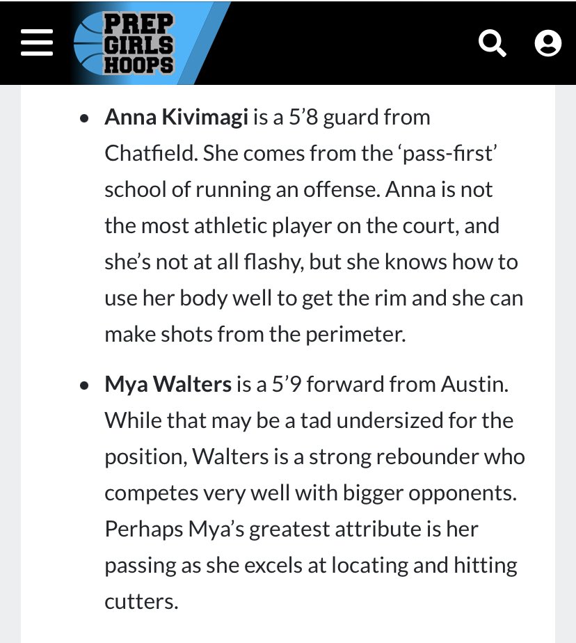 AirMinnesota's tweet image. Well deserved write up on @RubyKvam Mya Walter @walters_kris  and Anna kivimagi
