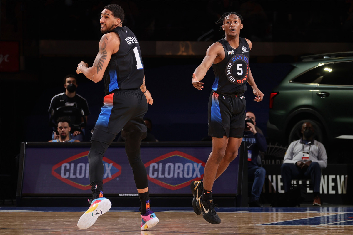 Obi Toppin, Immanuel Quickley see Knicks roles reversed in playoffs