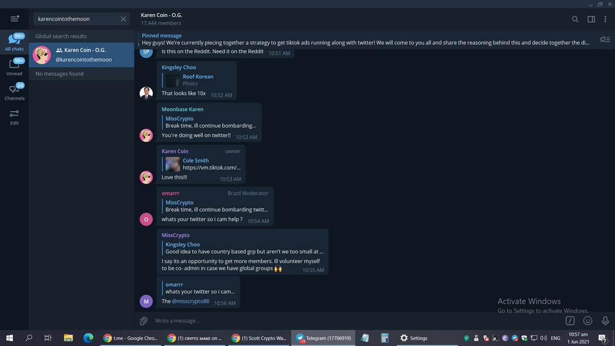 rhythms29th's tweet photo. @CompBrosCrypto @karencointoken TG: @rhythms29 

#karencoin #wheresthemanager https://t.co/jxstrGhBnn