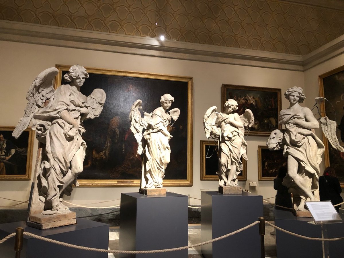 AcademiaAesthe1's tweet photo. Clay and straw molds of Bernini’s Angels. https://t.co/SzgSr7qZyg