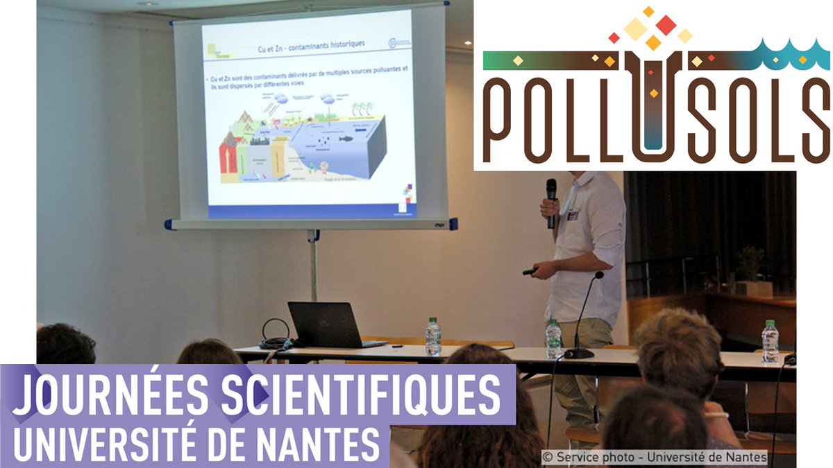 OsuNantes's tweet photo. Colloque de clôture du projet  #POLLUSOLS en distanciel lors des Journées Scientifiques de l'@UnivNantes. 16 intervenants pour 220 inscrits!

@OsuNantes @LPG_Lab @UMR_LETG @rsbe_MMS #SUBATECH #LEMNA @IMTAtlantique @UGustaveEiffel @BRGM @Ifremer_fr @IPGP_officiel  @GaelleAudrain https://t.co/w83CPK0vLw