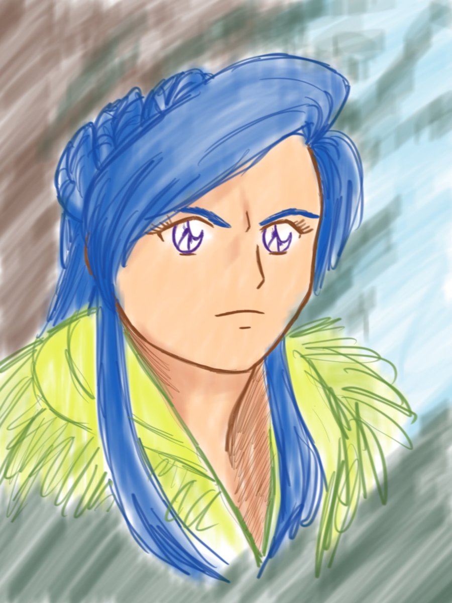 PureOrchidArt's tweet photo. draw your oc making this face. here's mine. https://t.co/WIg0kzRv6x