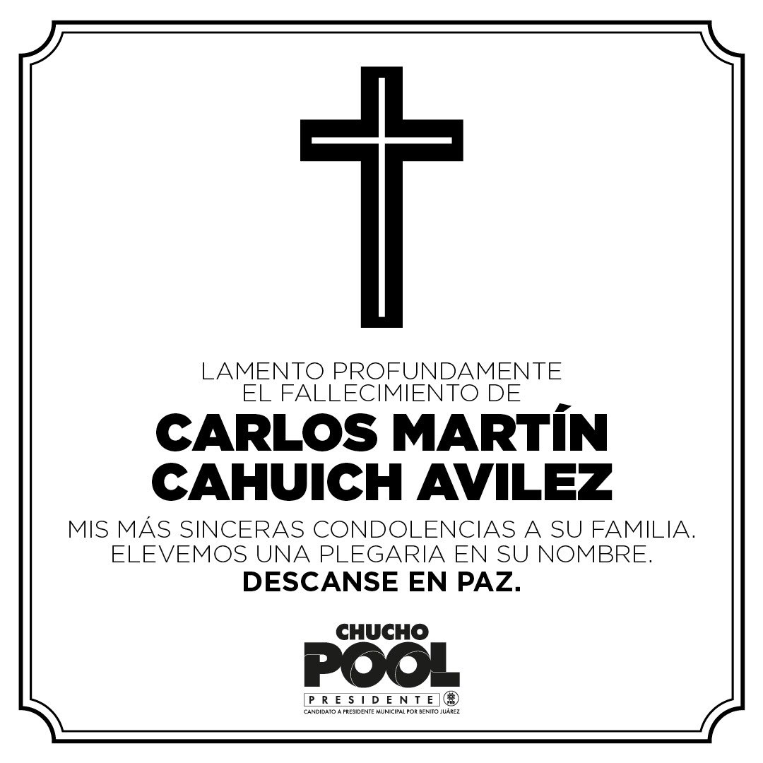 JesusPoolMoo's tweet photo. Mi entrañable amigo quiero expresarte mi más profundo agradecimiento al haber sido para mí más que un hermano.
Tu inesperada partida hacia la vida eterna deja una inmensa tristeza, para la que no existen palabras.
Infinitas gracias compadre, por todo tu apoyo y lealtad.
#QEPD https://t.co/A1cHLqFLMZ