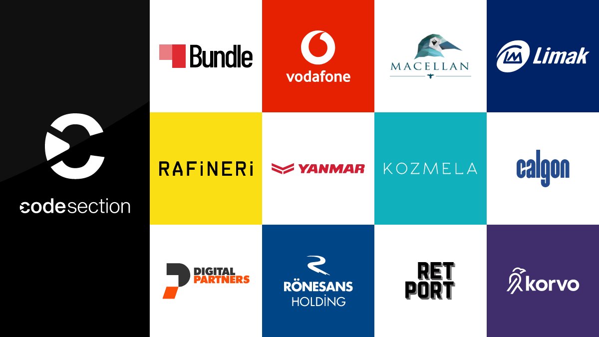 CodeSectionTR's tweet image. CodeSection 1 Yaşında! 🎉

Bazen yeni bir girişimin ilk adımlarına, bazen kurumsal bir firmanın teknoloji dönüşümüne, bazen de büyüyen bir ekibin işe alım süreçlerine katkıda bulunduk.

Proje &amp;amp; Ürün &amp;amp; Yazılım süreçlerinde bize güvenen iş ortaklarımıza teşekkürler!