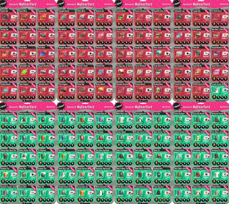 mainpowerup's tweet photo. yay update with professional number and hopefully better resolution😑.
MPU gears as of June 2021:
https://t.co/HaMdvFw7Ix
#Splatoon2 #GearTrade #GearDistribution #Ikaclo https://t.co/c5Erft7HYK
