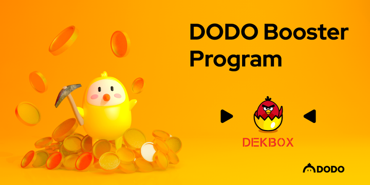 🪖 <a href="/Dekbox/">Dekbox</a> to participate in $DODO Booster liquidity mining program over 4 week period.

⛏️Liquidity providers will be rewarded with $DEK tokens and $DODO tokens. Program starts: June 1, 2021 at 2:00PM UTC+8.

👉community.dodoex.io/t/dekbox-to-pa… 

#justDODOit

🥚🐣🐥🚀