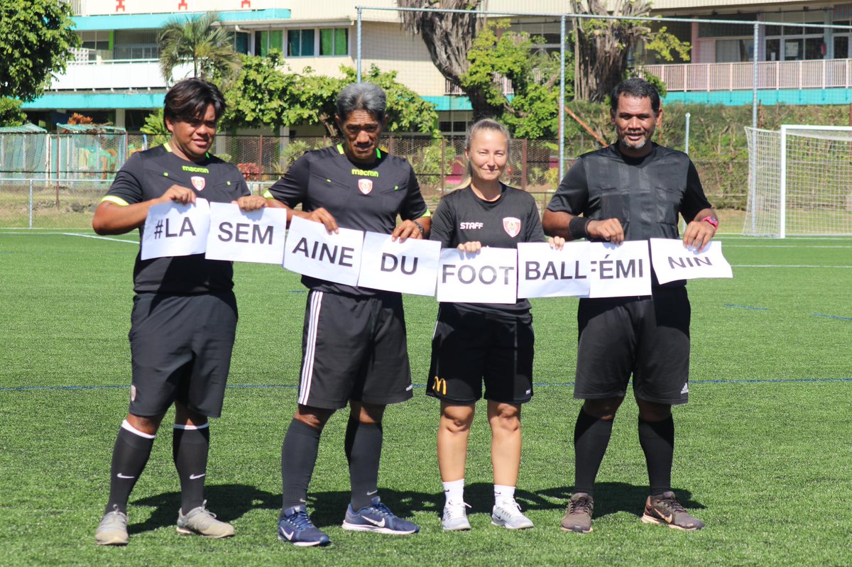 OFCfootball's tweet photo. ❤️ It's Women's Football Week in Tahiti who are celebrating every female player, educator, supporter and administrator. 

📸 Tahiti Football 

MORE | https://t.co/wgQqNG7JK1 https://t.co/r9TGtvUKmJ