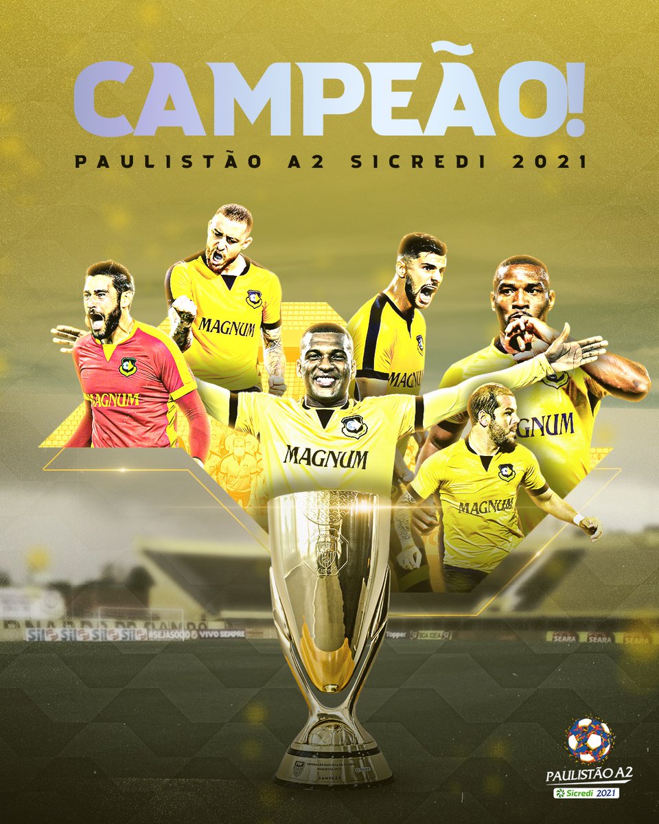 BERNÔ CAMPEÃO! 🐯🏆
Nos pênaltis, São Bernardo bate o Água Santa e conquista o Paulista A2 Sicredi!
#PaulistãoA2 #FutebolPaulista #TorçaEmCasa #UseMáscara