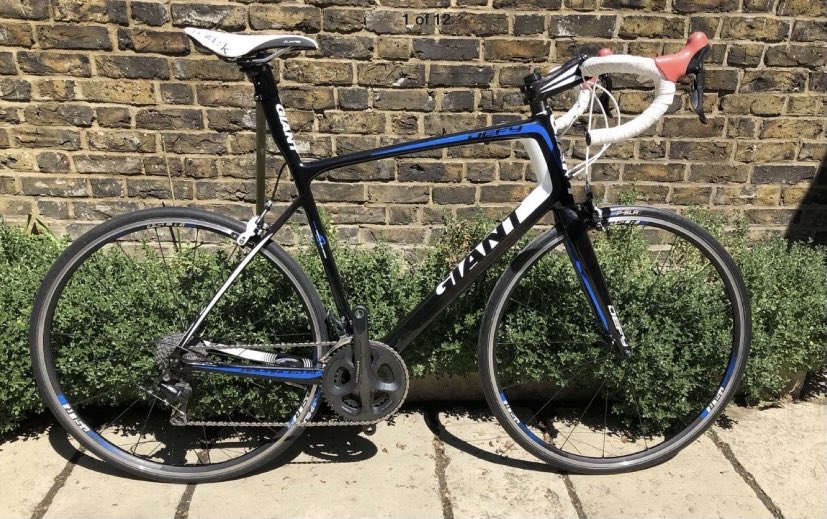 K8SINC's tweet photo. @StolenRide Giant Defy stolen from Cyclehoop hanger in Camberwell overnight 28th/29th may https://t.co/7oZ4bOMTjK
