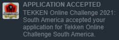 ValquiriaGames's tweet photo. #TEKKEN7 #TOC2021 @Tekken_ARG 

Buen lunes, estamos muy felices de anunciarles que fuimos aprobados para llevar adelante torneos del Tekken Online Challenge South America! Nuestro primer torneo oficial!
En los próximos días les vamos a estar informando la primera fecha. https://t.co/myjRBlCDBc