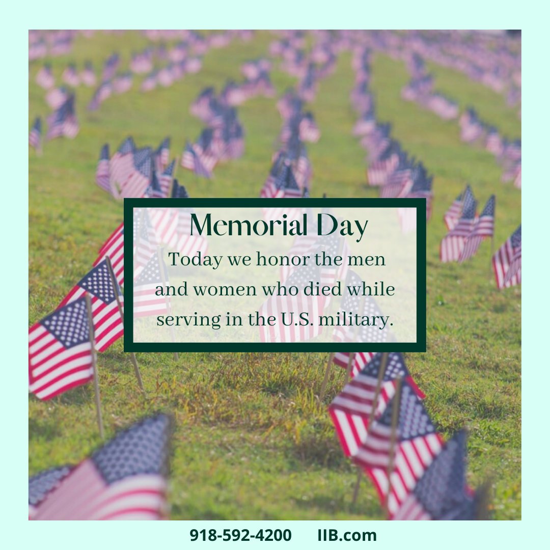 Today we honor the men and women who died while serving in the U.S. Military. Thank you for your service. #Military #MemorialDay #ThankYouServicemen. #ThankYouMilitary #Honor #Service #Army #AirForce #Navy #Marine #WWI #WWII #VietnamVet #Veterans