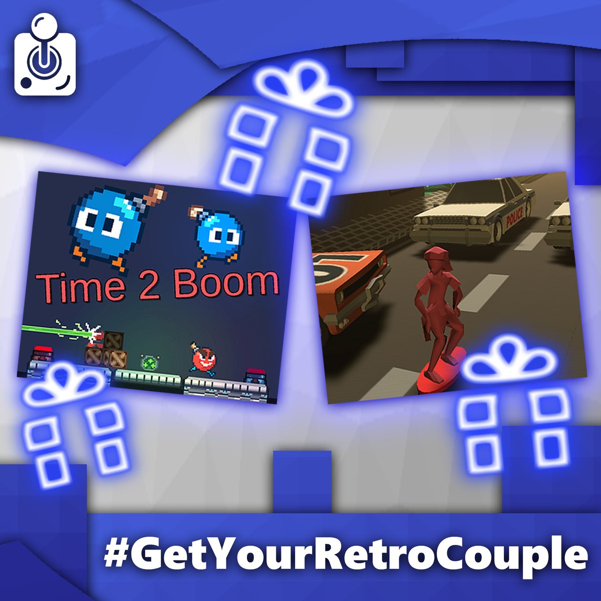 RetroFullGames's tweet photo. #GetYourRetroCouple The event is now closed and we now announce the winners of the giveaway!

We hope that you're satisfied with the voted games.

Stat playing Time 2 Boom and Skate for Speed for free now!
💣 https://t.co/jqMkQuXYoS
🛹 https://t.co/V3rzC64Wji https://t.co/lzjLqT4GZq