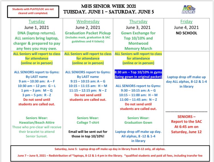 Montwood HS StuCo tweet media