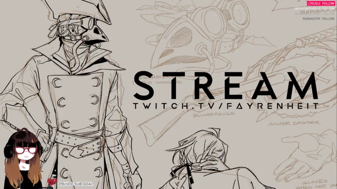 Too tired to work, so doing a small lazy stream tonight. Just gonna draw and vibe~~ 
💖https://t.co/FimCwrZuH8 