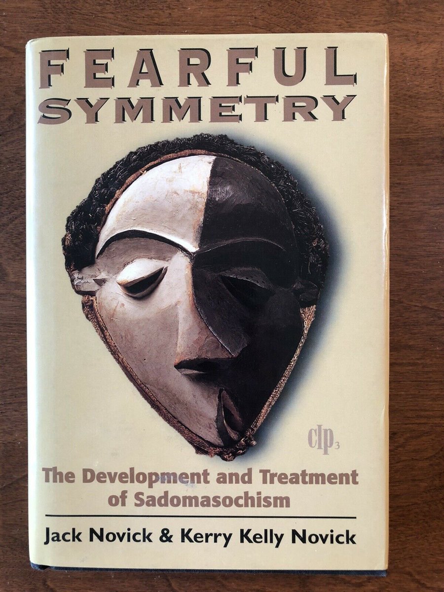 StevenJHanley's tweet photo. Thinning the library - now available: Fearful Symmetry: The Development and Treatment of Sadomasochism - Novick and Novick

👉 https://t.co/hhZkWK2oyy

#psychology #psychoanalysis #forsale #ebay https://t.co/jD3PhQ85yw