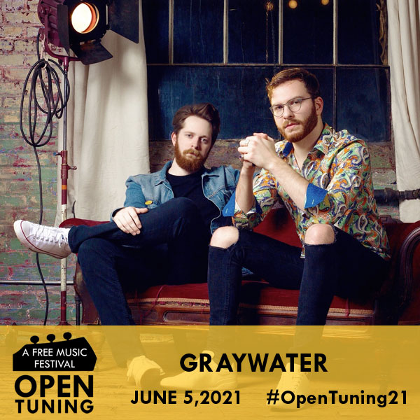 opentuningfest's tweet photo. Catch the alternative/rock beats of Graywater, coming to Open Tuning Music Festival this Saturday, June 5! See the full festival schedule at https://t.co/7gHqQeARaB. #OpenTuning21 @graywatermusic https://t.co/BrALBWOTIS