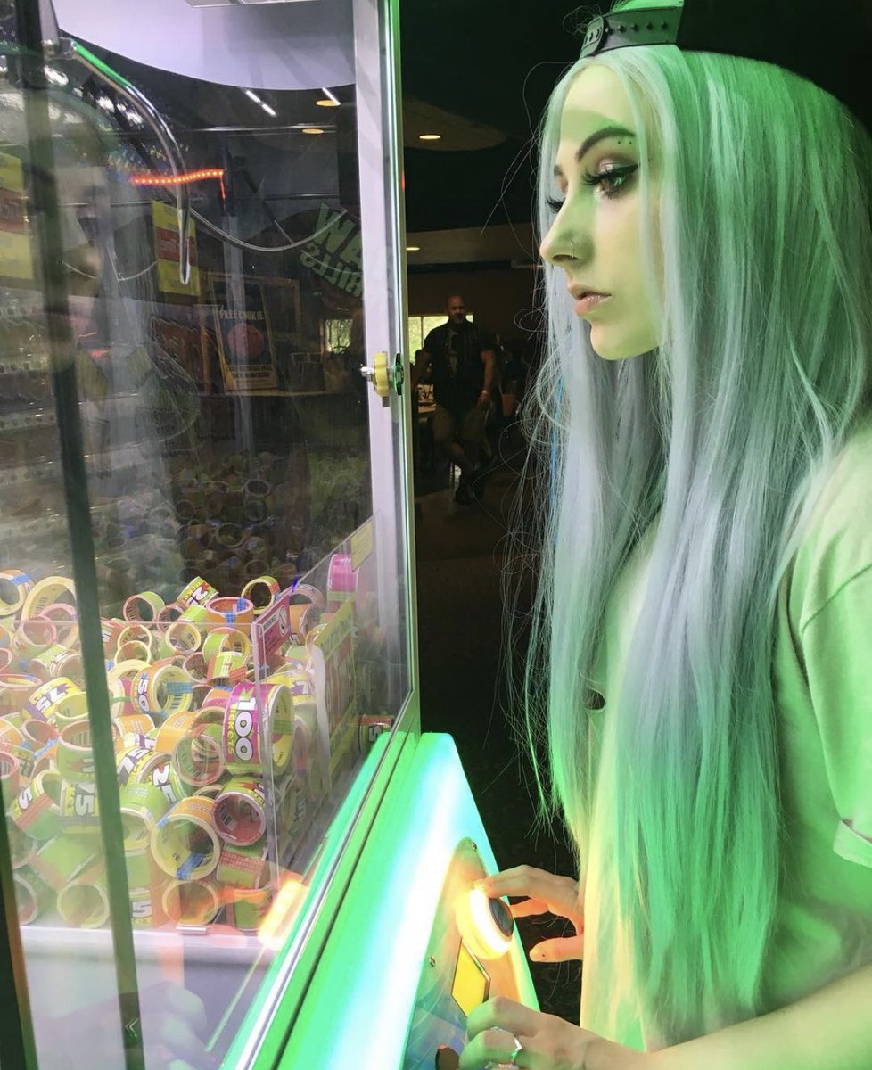 “I’ve been at the arcade this whole time.”