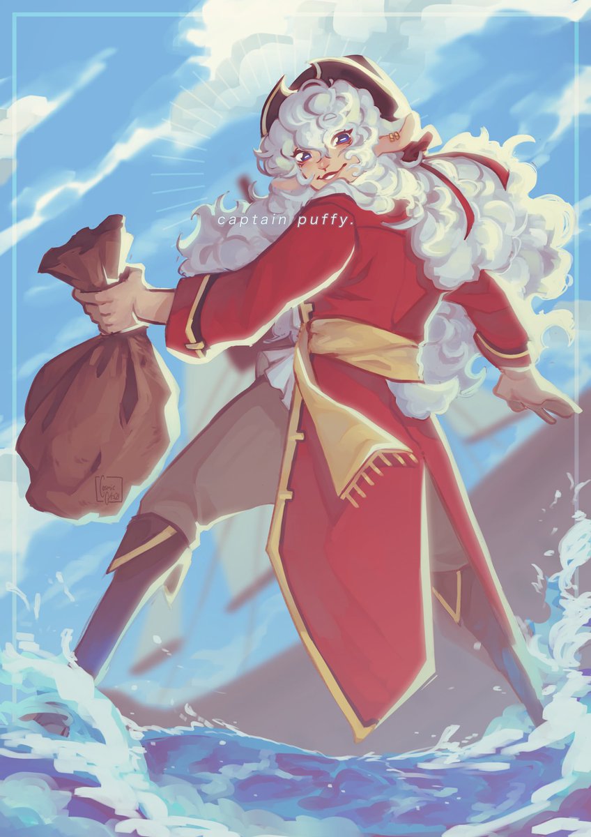 long hair holding solo white hair cloud boots male focus  illustration images