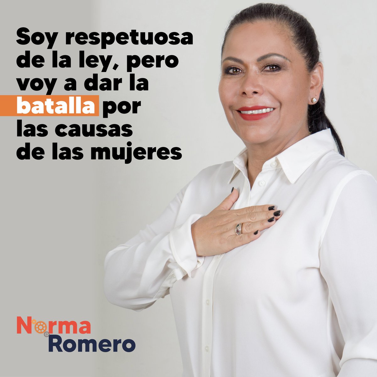 NormaRomero_C's tweet photo. Mi lucha es para que los ciudadan@s tengan acceso a la boleta electoral https://t.co/w52M12hDaC