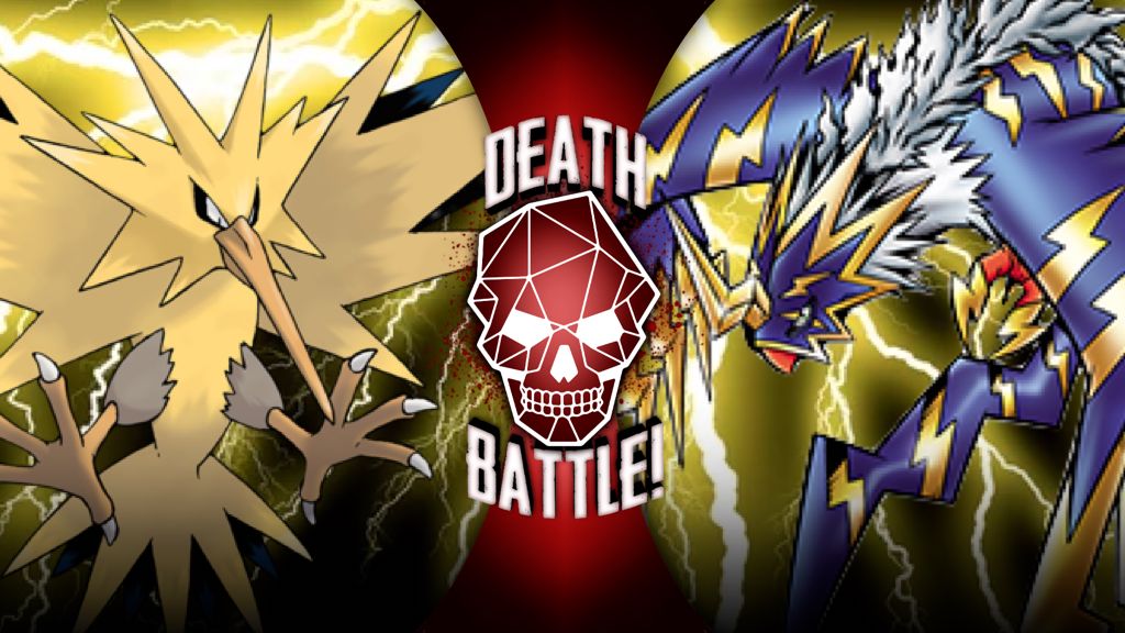 VSBattlesGuy's tweet photo. #Pokemon #DEATHBATTLE #PokeMatchups
145 - Zapdos vs Thunderbirdmon (#Digimon)
146 - Moltres vs Rodan (#Godzilla/#Monsterverse)
147 - Dratini vs Flying Snake (#DungeonsandDragons)
148 - Dragonair vs Cynake (#YokaiWatch) https://t.co/r5AbNvMZS6