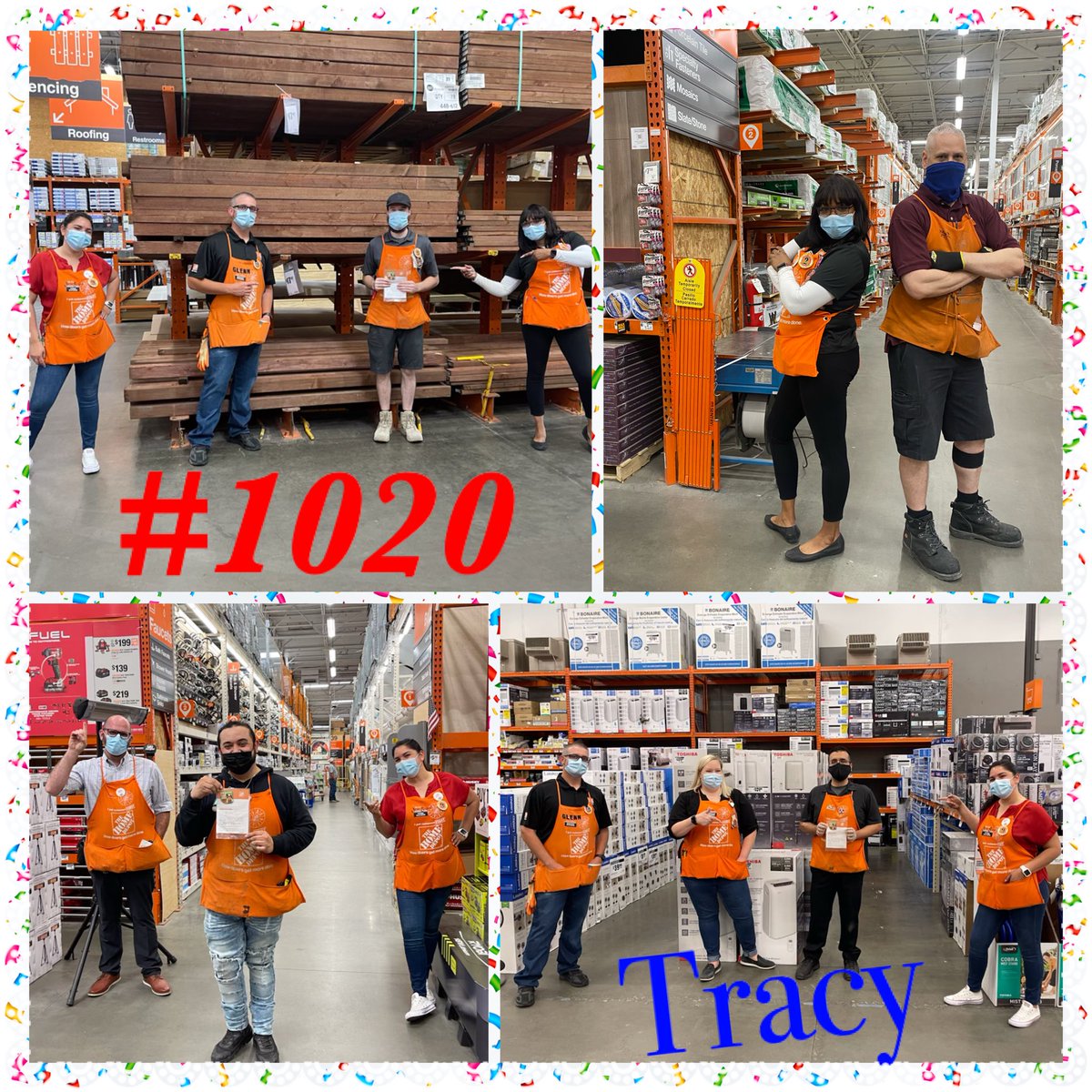 Amida74186546's tweet photo. Pumping Up The Volume &amp; GET- ing Involved. Here @Tracy, We Know How 2 Have Fun 🥳🥳 While Giving Recognition 2 Our Associates For Providing Great Customer Service. Saluting Everyone On This Memorial Day &amp; Thanking You All For Your Service In Store &amp; Out!! Go #1020!!! https://t.co/ttCBEKsTNg