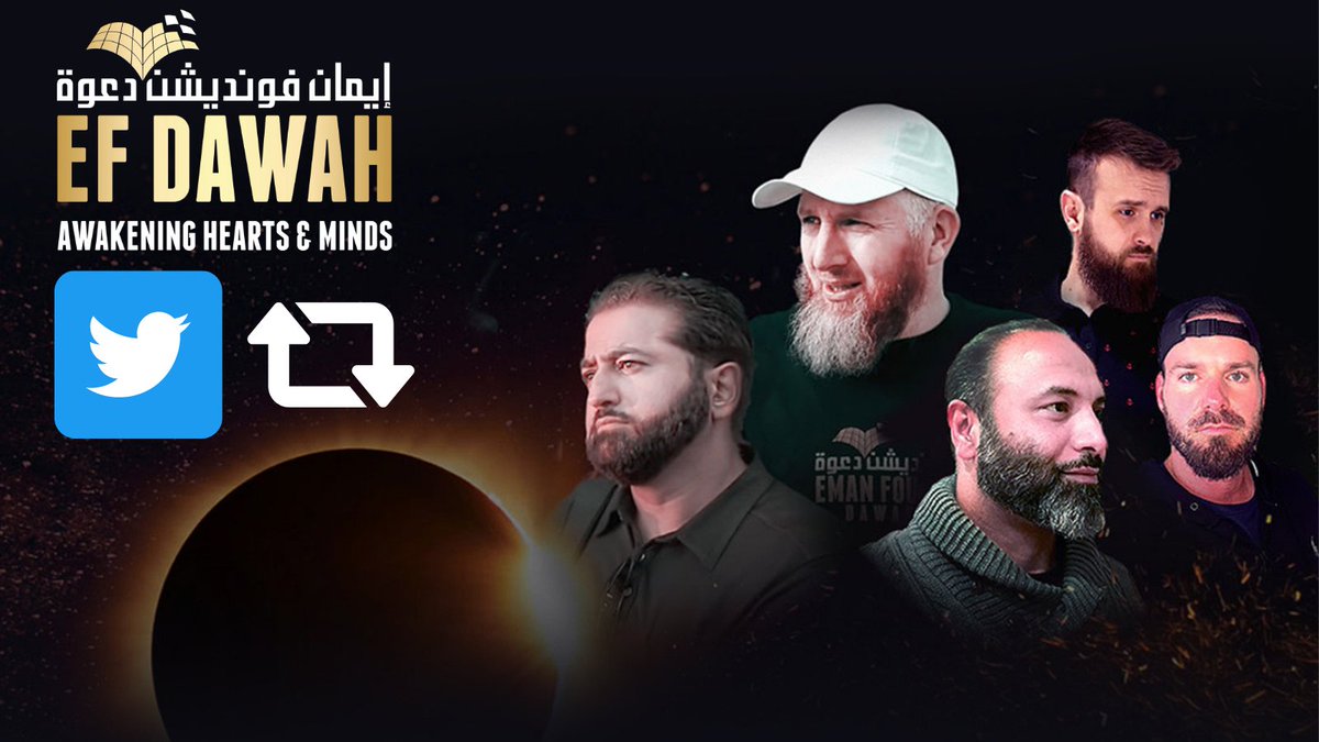 EFDawahOfficial's tweet photo. Asalamalaikum Twitter!

EFDawah are now officially on Twitter!
Please follow, retweet and let everyone know inshallah. https://t.co/aiomtpxrhO