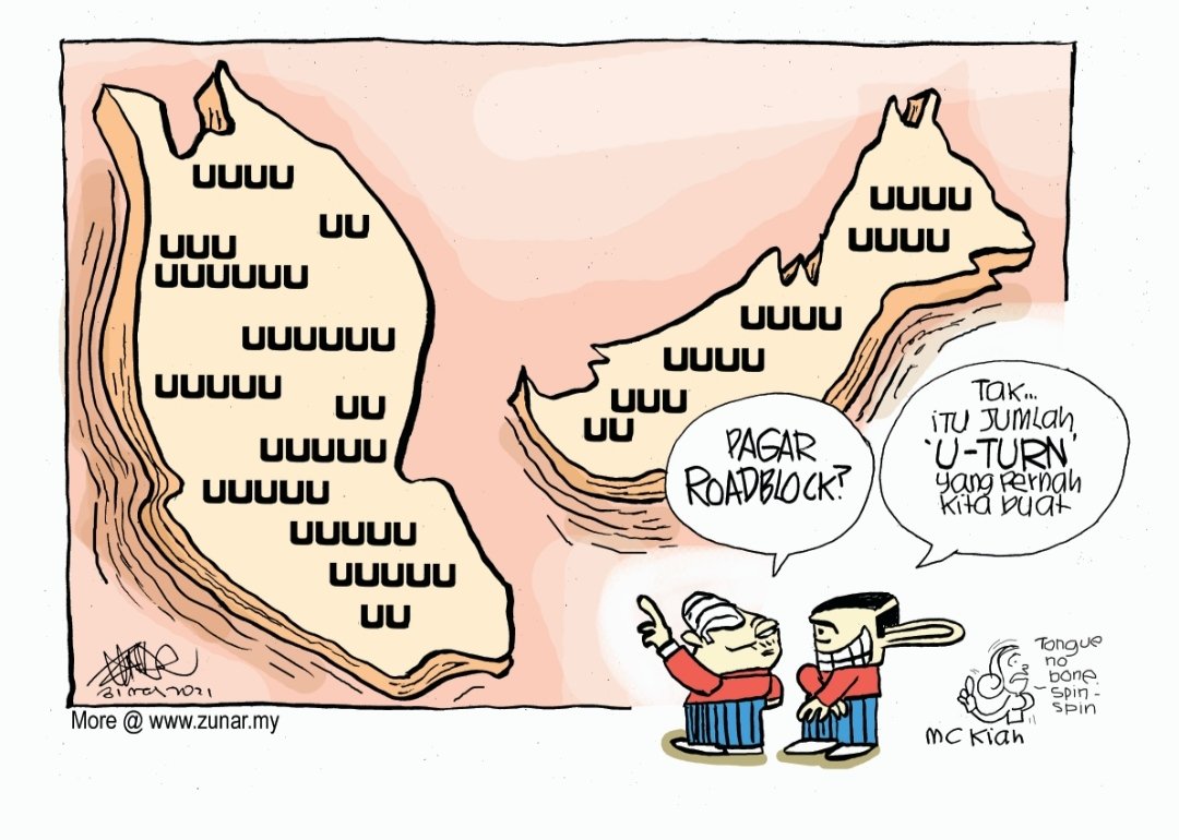 zunarkartunis's tweet image. Lokasi Roadblock di Seluruh Negara?
Please share.
More @ zunar.my
#lockdown2021 #lockdown #PKP3 
#daruratgagal