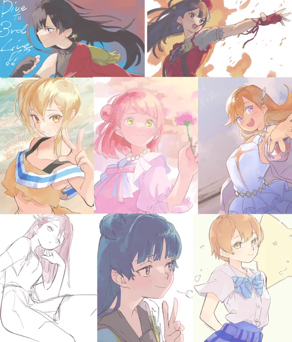 #今月描いた絵を晒そう
満足満足☺️ 