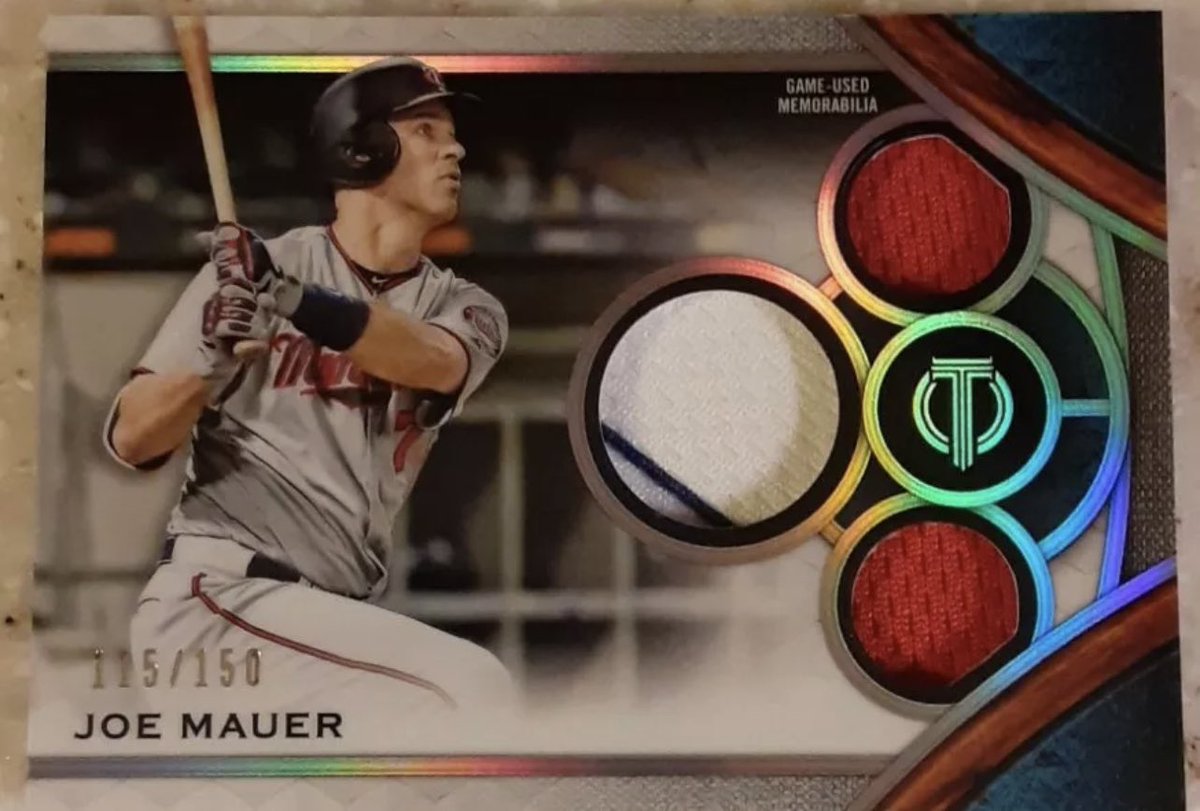 tlschwerz's tweet photo. This Friday (6/4) I’ll be on IG live talking #MNTwins, @BovadaOfficial lines, #NBA, and #NFL with @thereallisaann.

Tune in at 12pm ET.

To celebrate, I’ll give away a 2021 @Topps Tier One patch card of Joe Mauer.

RT to enter, must be following to win. https://t.co/4Vt6t2gH80
