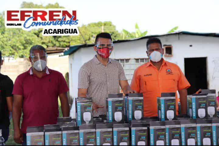 AlcaldeEfren's tweet image. #31May Desde el Barrio La Batalla 2 entregamos una dotación de bombillos ahorradores para continuar trabajando por consolidar en #Acarigua el 100% Iluminacion en todas las calles y Avenidas de nuestra ciudad.

#SemanaRadicalConciente