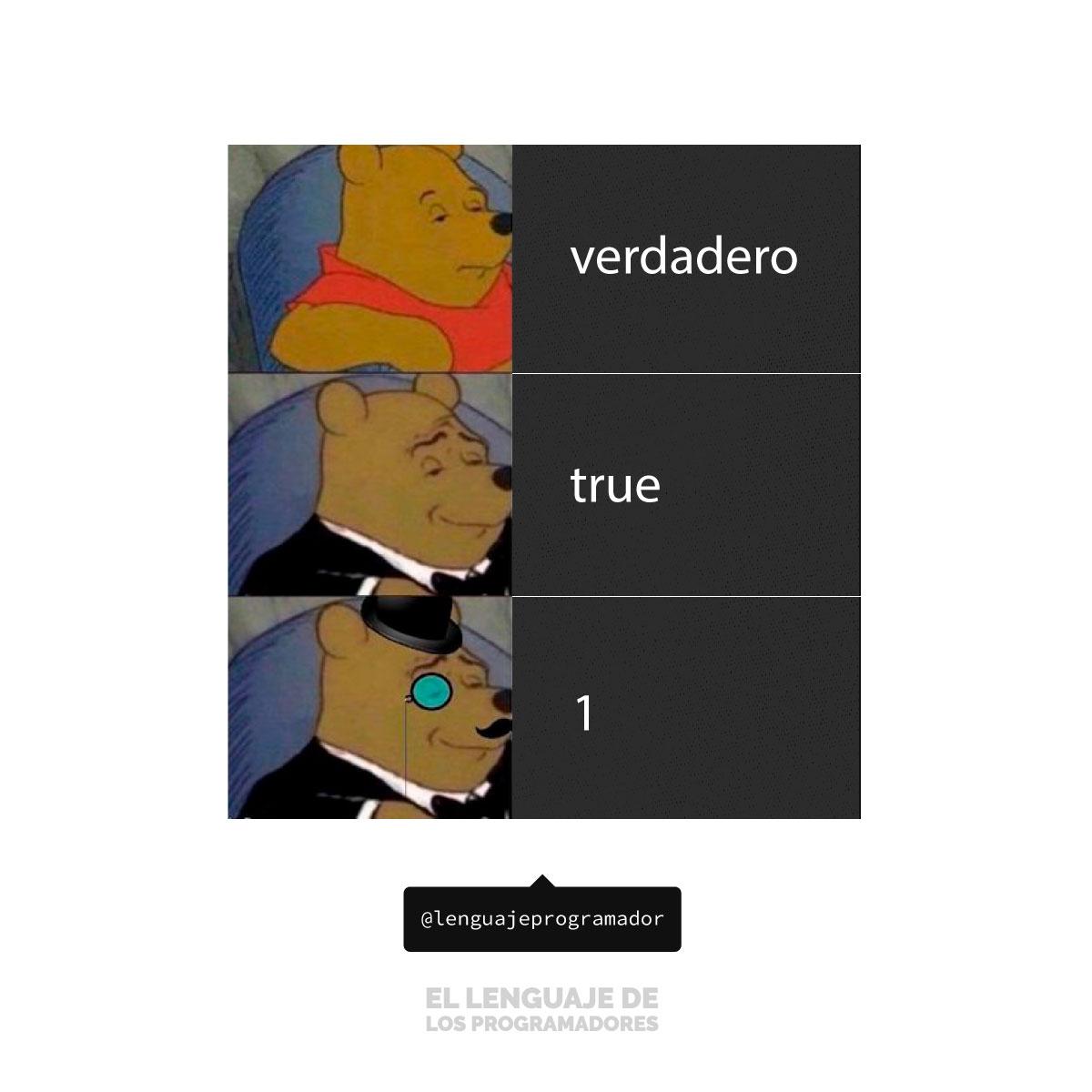 cod_programador's tweet image. ! false 😎😅
.
¿Te gusta este contenido?
Sigue nuestro @lenguajeprogramador y contágiate de nuestra energía diaria ⚡
.
#lenguajeprogramador #coding #programming #code #softwaredeveloper #programmers #webdeveloper #webdesign #webdevelopment #developer #tech #technology #geek